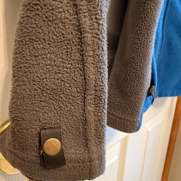 The North Face Blue and Brown Fleece Boys Size Large - Picture 6 of 7